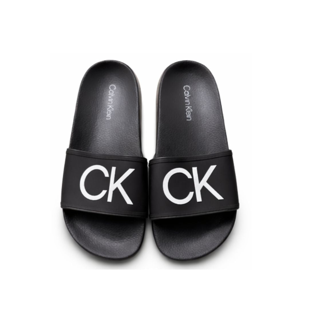 Calvin Klein Slip-ons Flat Pool Slide Women - BLK