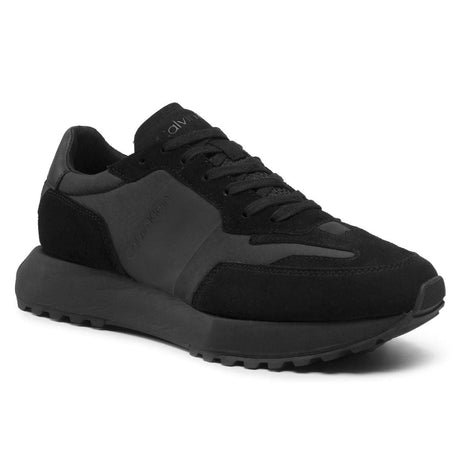 Calvin Klein Sneakers Low Top Lace Up Mix HM0HM00497-BLKBLK