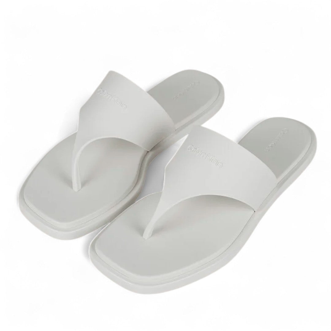 Calvin Klein Toe Post Beach Slippers Women - OFFWHT - Off White / 39