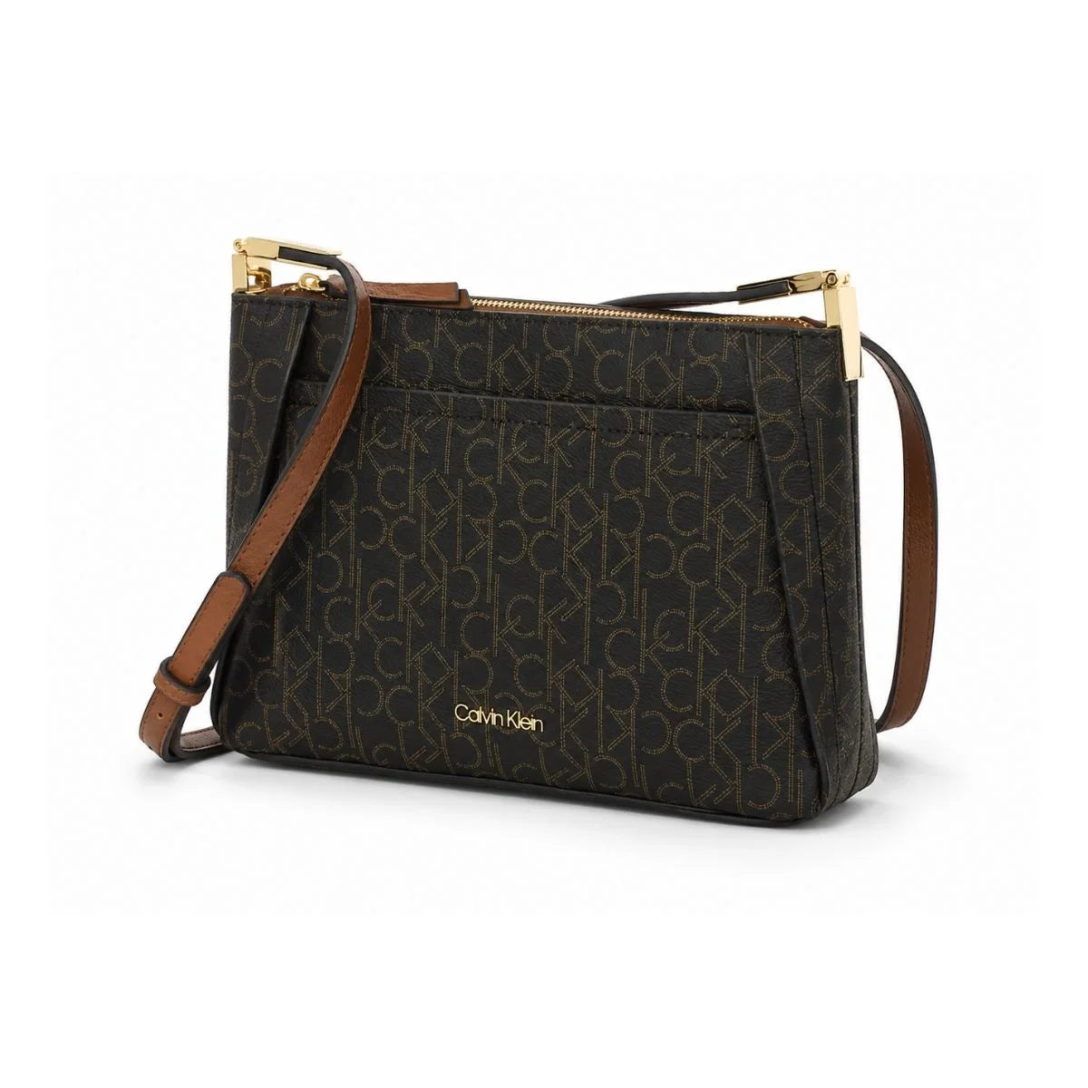 Calvin Klein Triple Compartment Crossbody Women - BRN - Brown