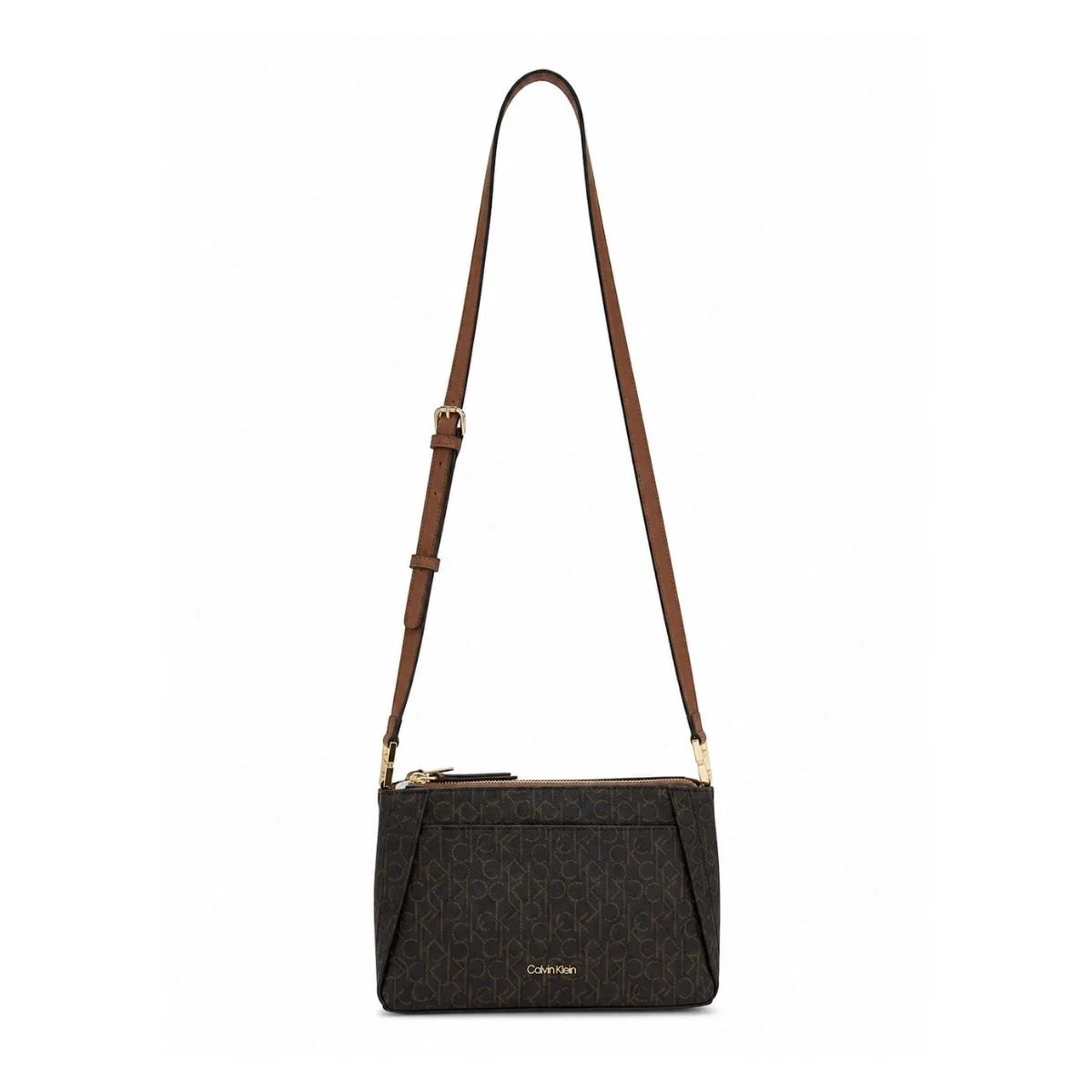 Calvin Klein Triple Compartment Crossbody Women - BRN - Brown