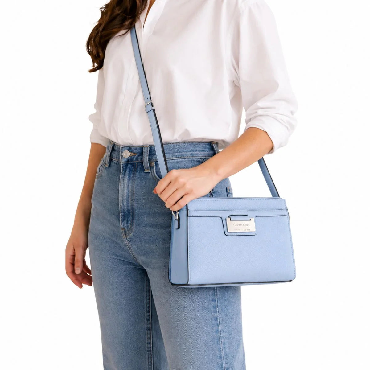 Calvin Klein Triple Crossbody Women - BLU - Blue
