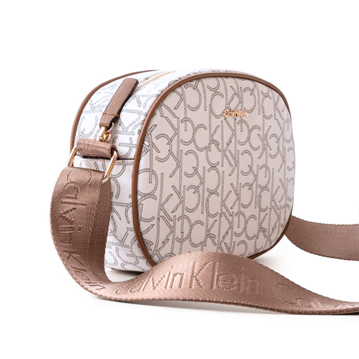 Calvin Klein Ultralight Saddle Handbag Women - BEG - Beige