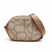Calvin Klein Ultralight Saddle Handbag Women - BRNOLV - Brown-Olive