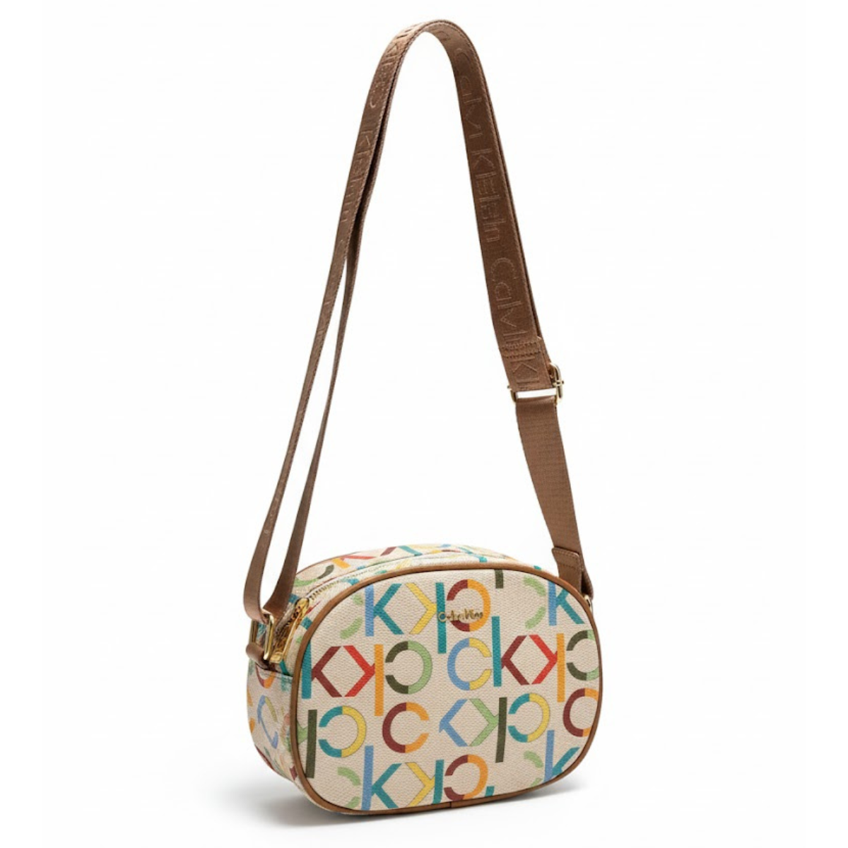 Calvin Klein Ultralight Saddle Handbag Women - MLT - Multi