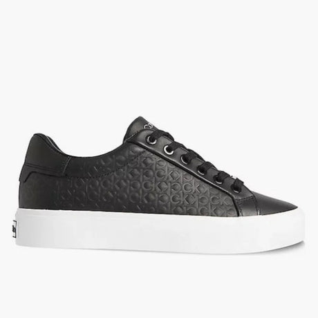 Calvin Klein VULC LACE UP EMBOSS MONO Sneaker - BLK - 37 / Black - Shoes