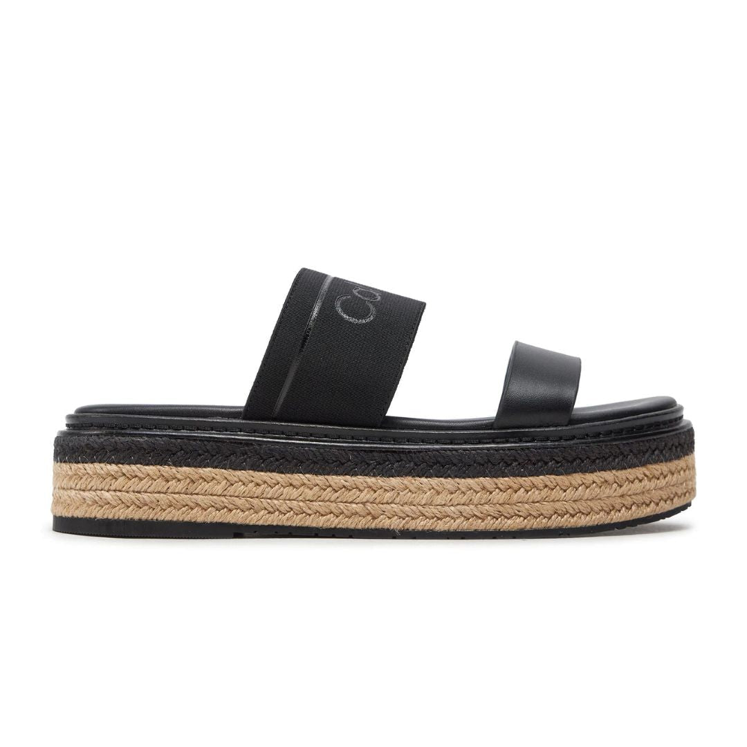 Calvin Klein Wedge Slide He Slippers HW0HW01966 - BLK - Black / 36