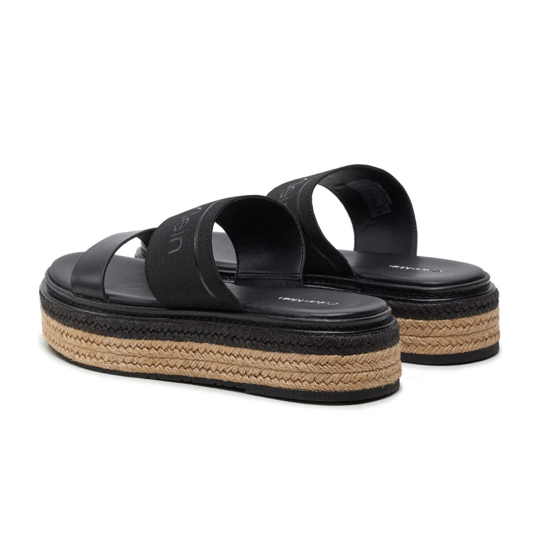 Calvin Klein Wedge Slide He Slippers HW0HW01966 - BLK