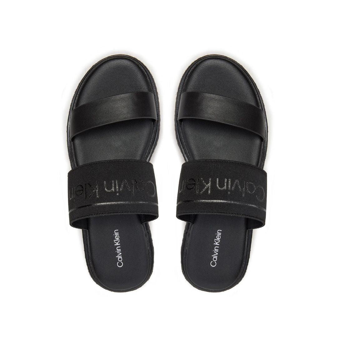 Calvin Klein Wedge Slide He Slippers HW0HW01966 - BLK