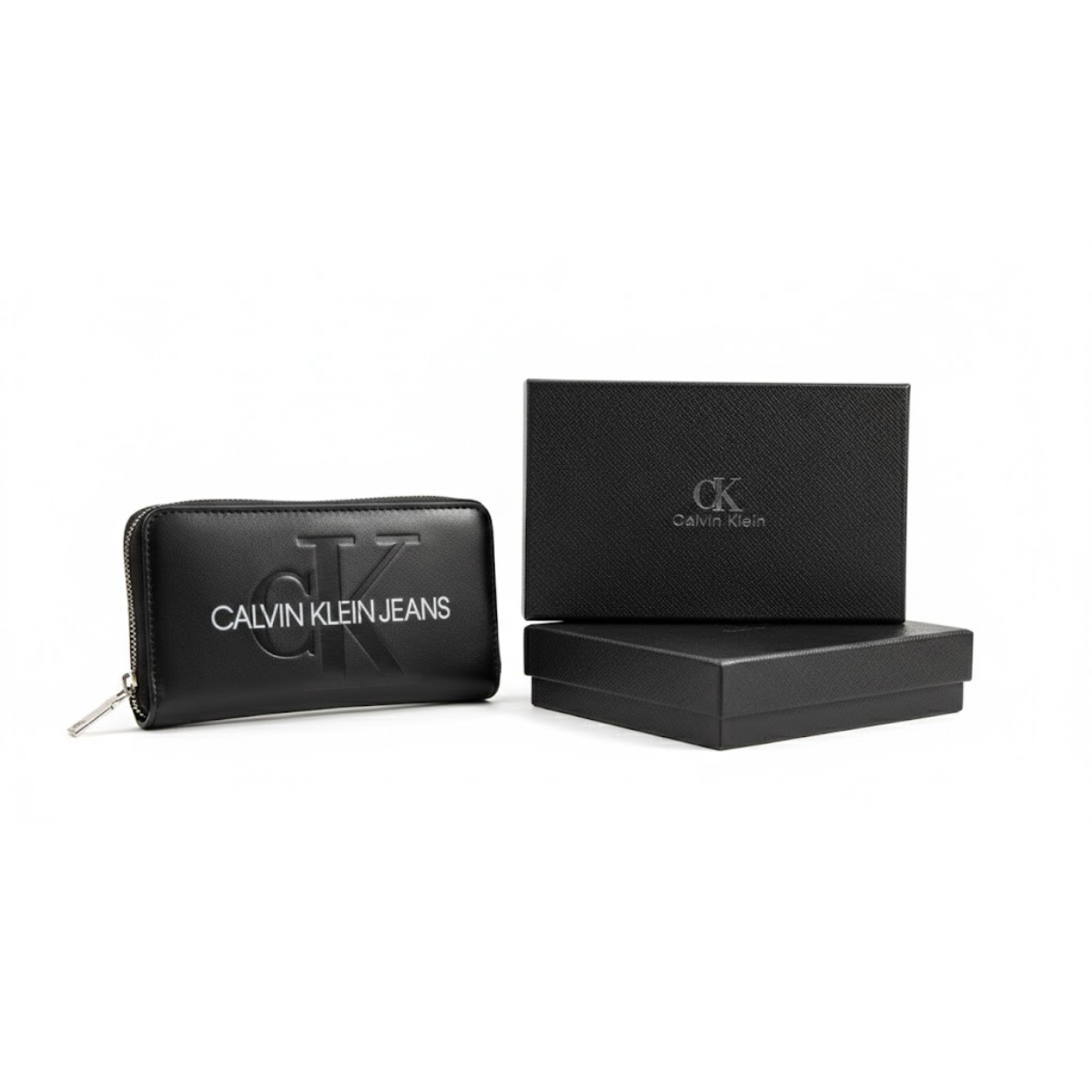 Calvin Klein ZIP AROUND Wallet - Black