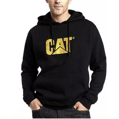 Caterpillar CAT Large Trademark Hoodies with Embroidered Front Logo Men