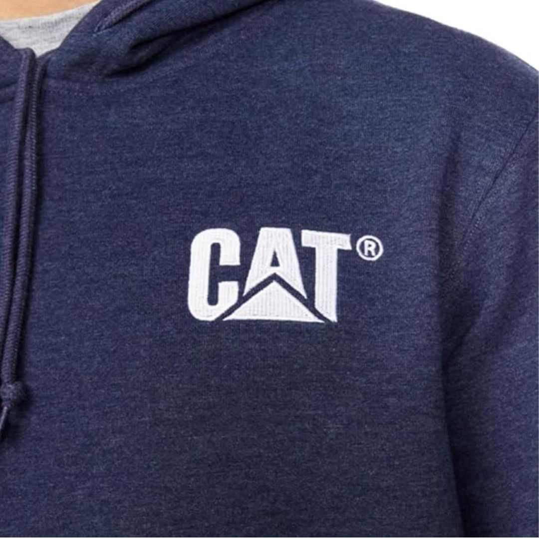 Caterpillar CAT Trademark Hoodies with Embroidered Front Logo Men