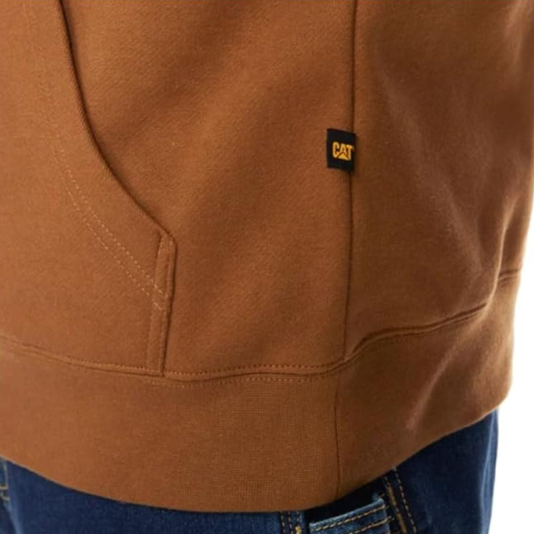 Caterpillar CAT Trademark Hoodies with Embroidered Front Logo Men
