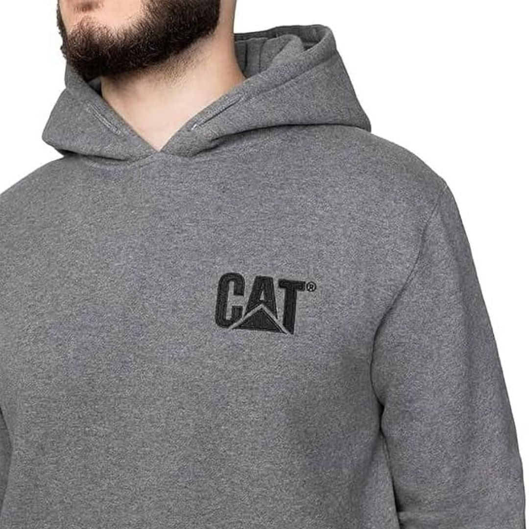 Caterpillar CAT Trademark Hoodies with Embroidered Front Logo Men