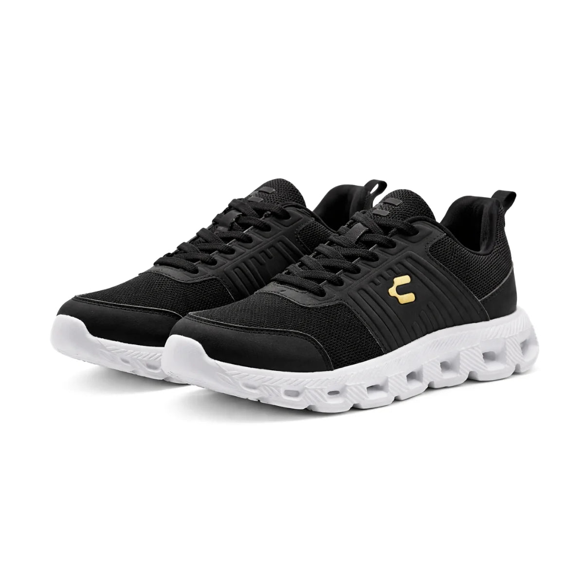 CHARLY Super Tennis Shoes 1043173 - BLKWHT - Black-White / 36.5