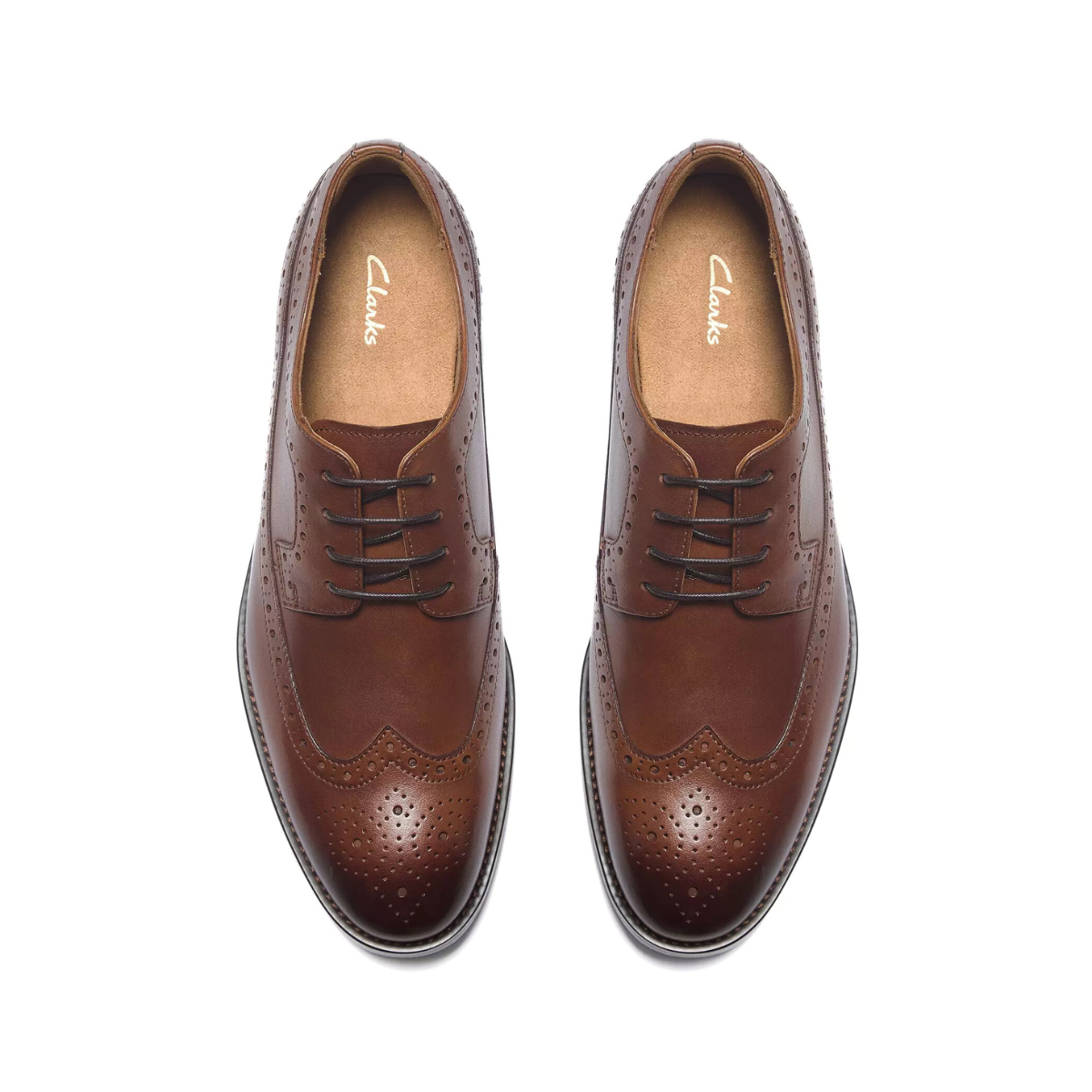 Clarks Banstead Tip Oxford Men - TAN