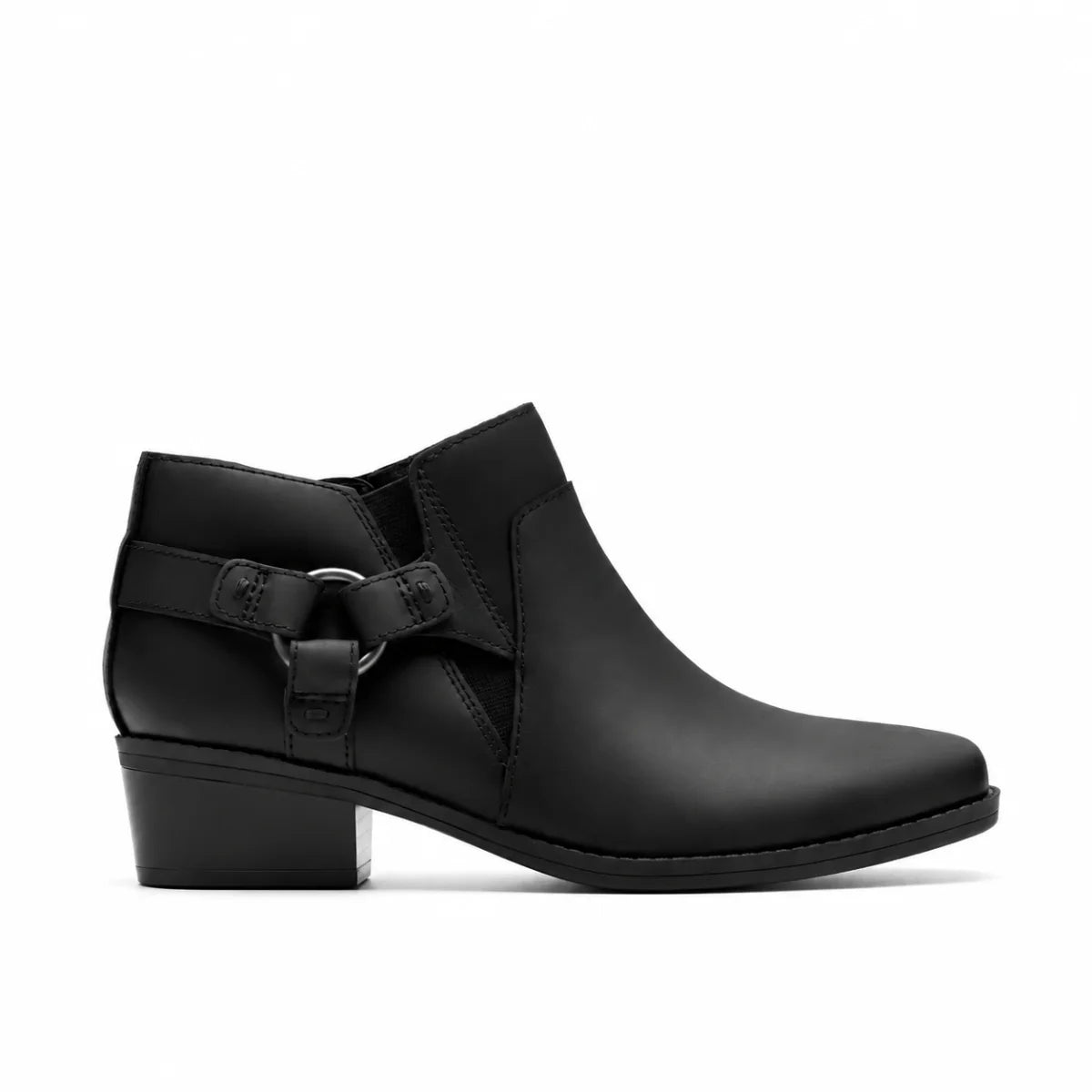 Clarks Danyelle Gema Bootie Women - BLK - Black / 35