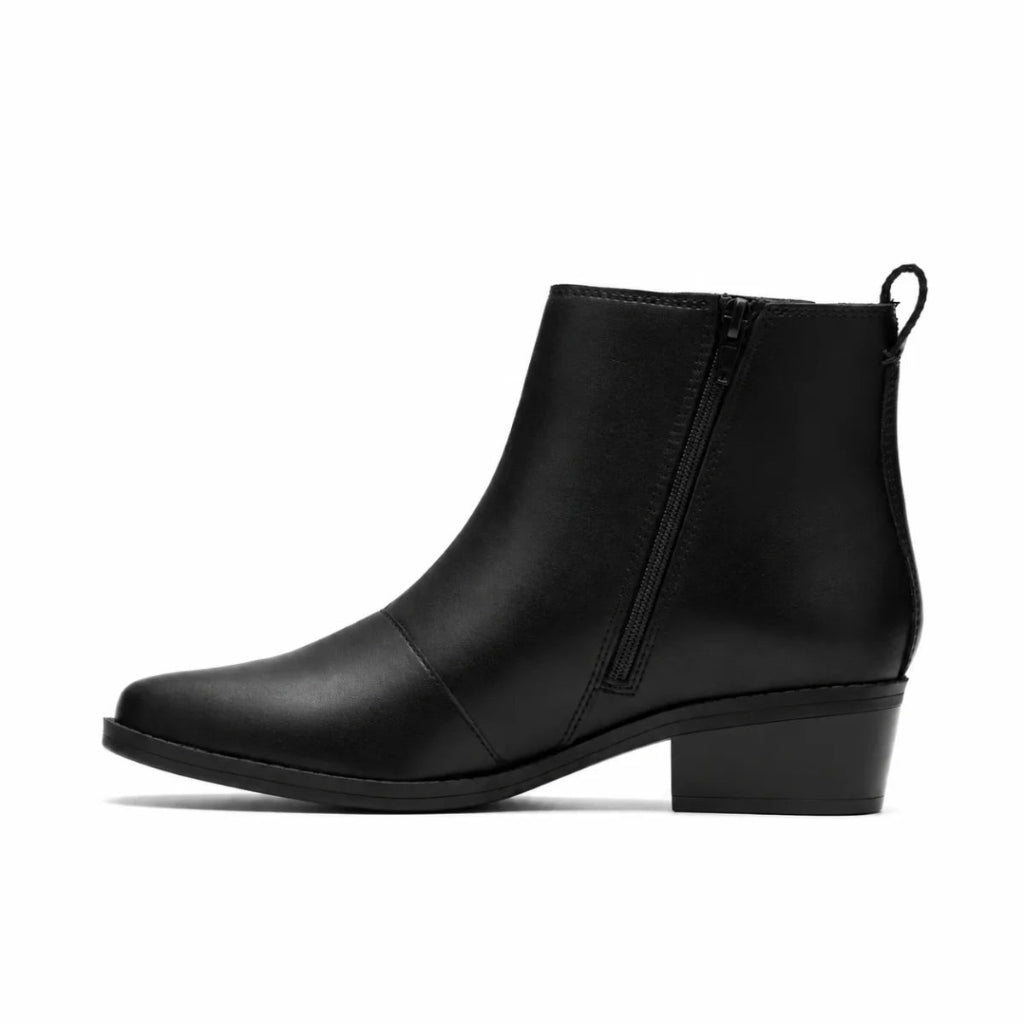 Clarks Danyelle Skip Black Leather - BLK