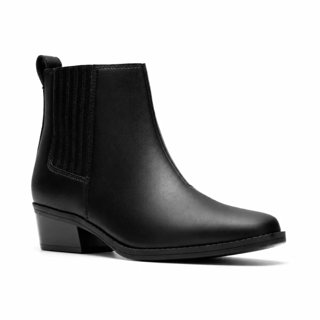 Clarks Danyelle Skip Black Leather - BLK