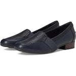 Clarks Juliet Beat Navy Leather Women -LEAT