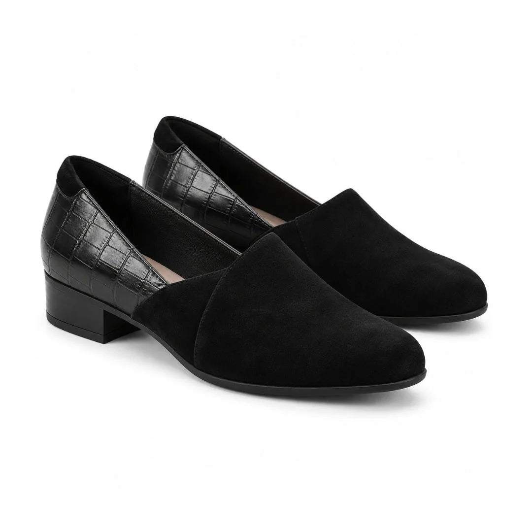 Clarks Juliet Palm Womens Loafer - BLK - Black / 35