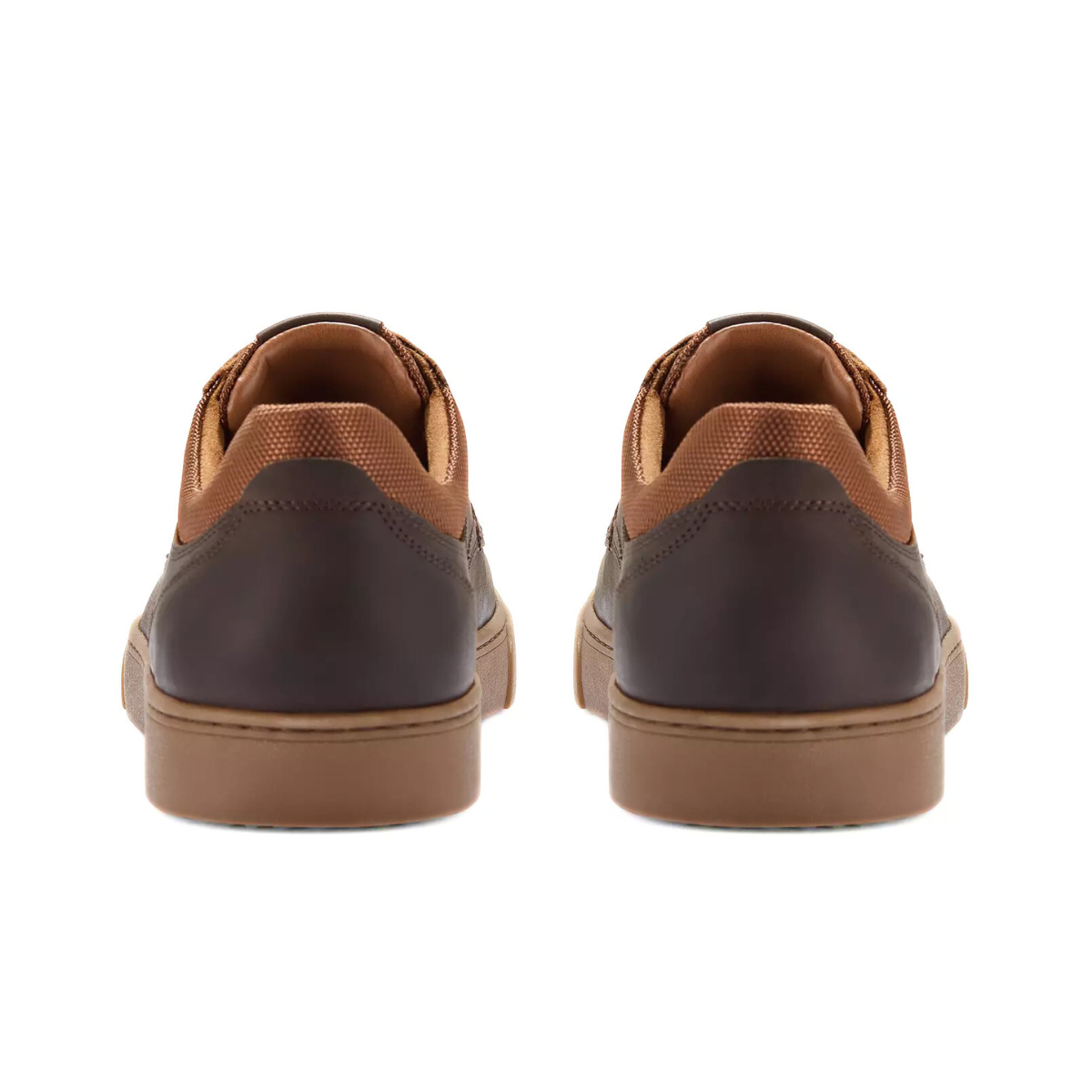 Clarks Lockton Tie Tan Oily Leather Sneaker Men - BRN