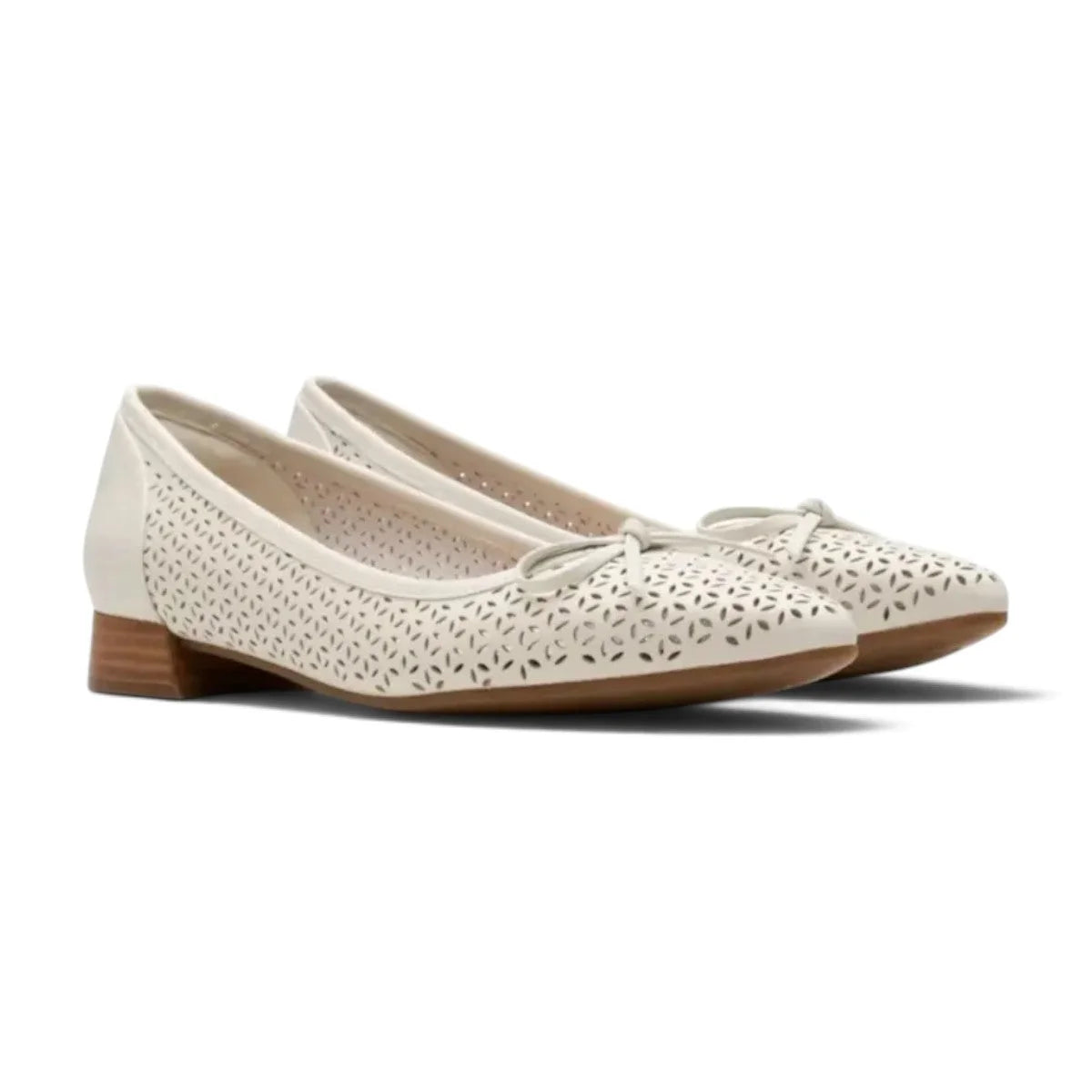 Clarks Natalyn Step ballet flat crafted Women - WHT - Off White / 35