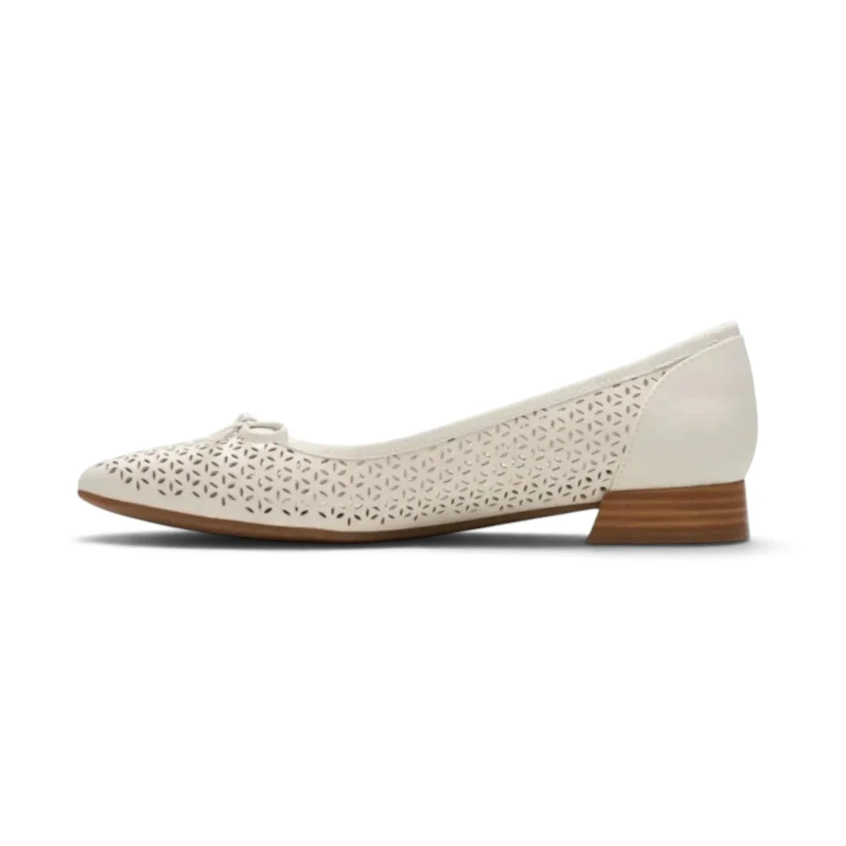 Clarks Natalyn Step ballet flat crafted Women - WHT