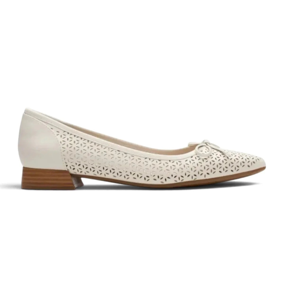Clarks Natalyn Step ballet flat crafted Women - WHT