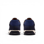 Clarks Radwell Tie Lace-Up Suede Sneaker Men - NVY