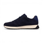 Clarks Radwell Tie Lace-Up Suede Sneaker Men - NVY