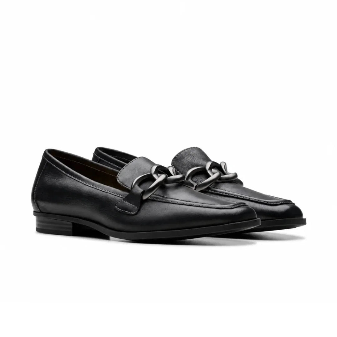 Clarks Sarafyna Iris Black Soft - BLK - Black / 35