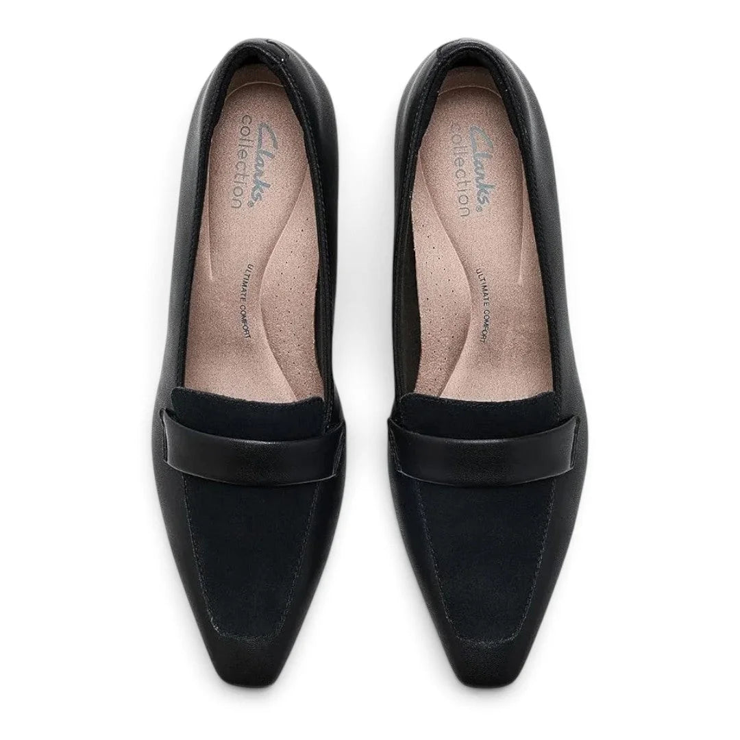 Clarks Scarlyt Mabel Pump Leather Women - BLK