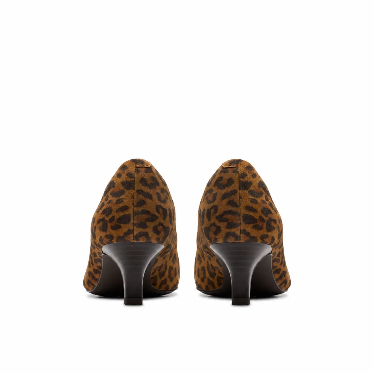 Clarks Shondrah Jade Leopard Print Women -BLK