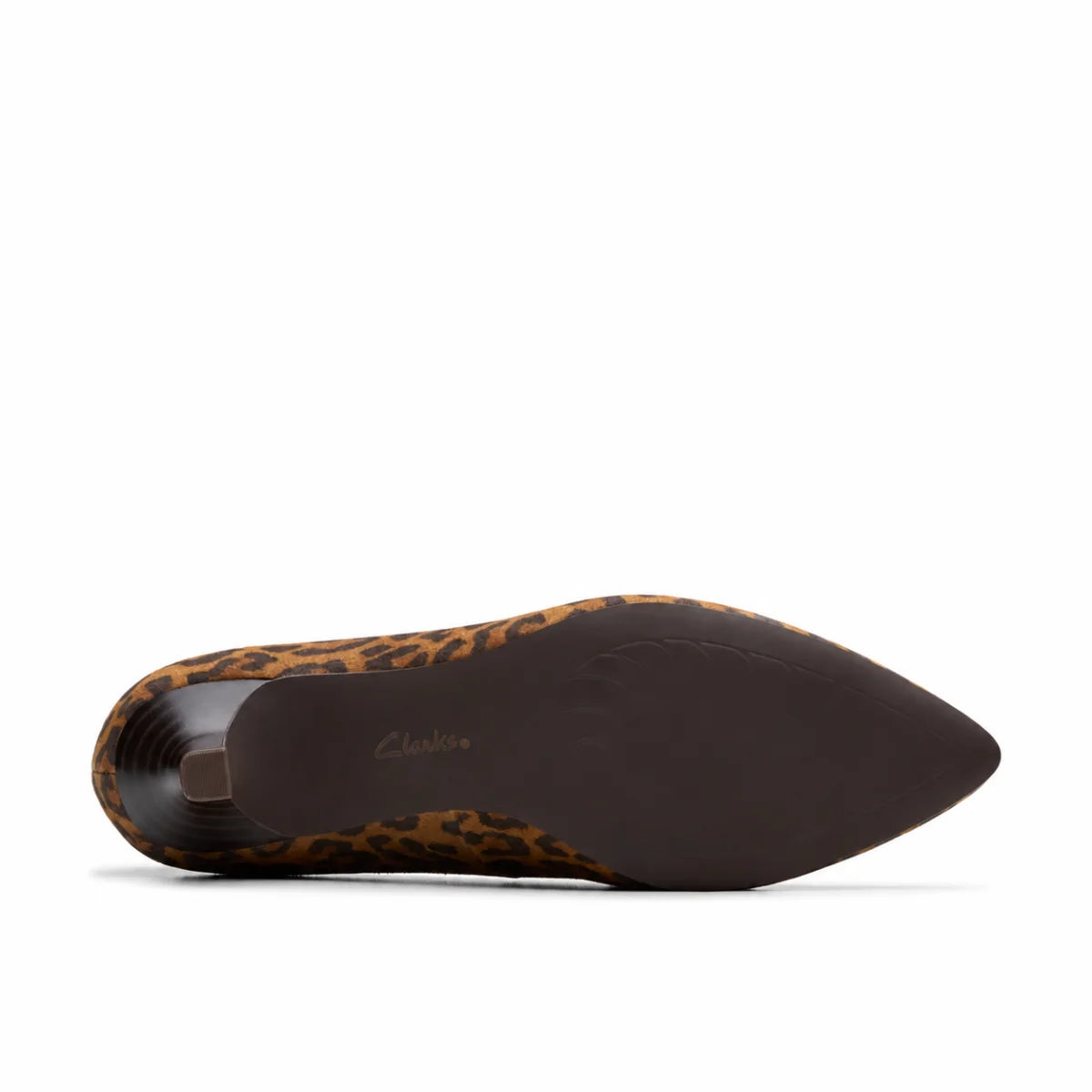 Clarks Shondrah Jade Leopard Print Women -BLK
