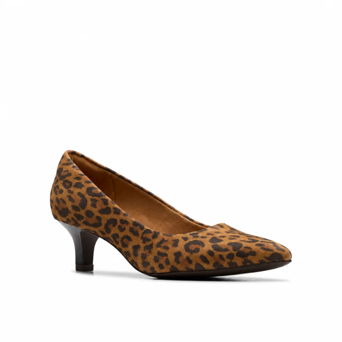 Clarks Shondrah Jade Leopard Print Women -BLK