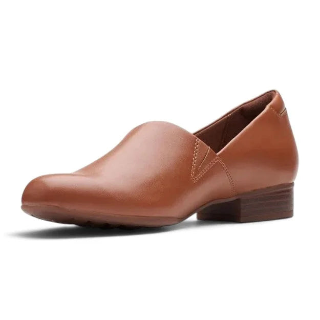 Clarks Slip-On Loafer Pump - TAN