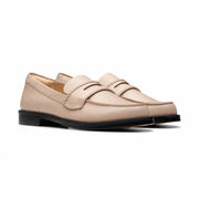 Clarks Straven Edge Sand Leather Women - BEG - Beige / 35