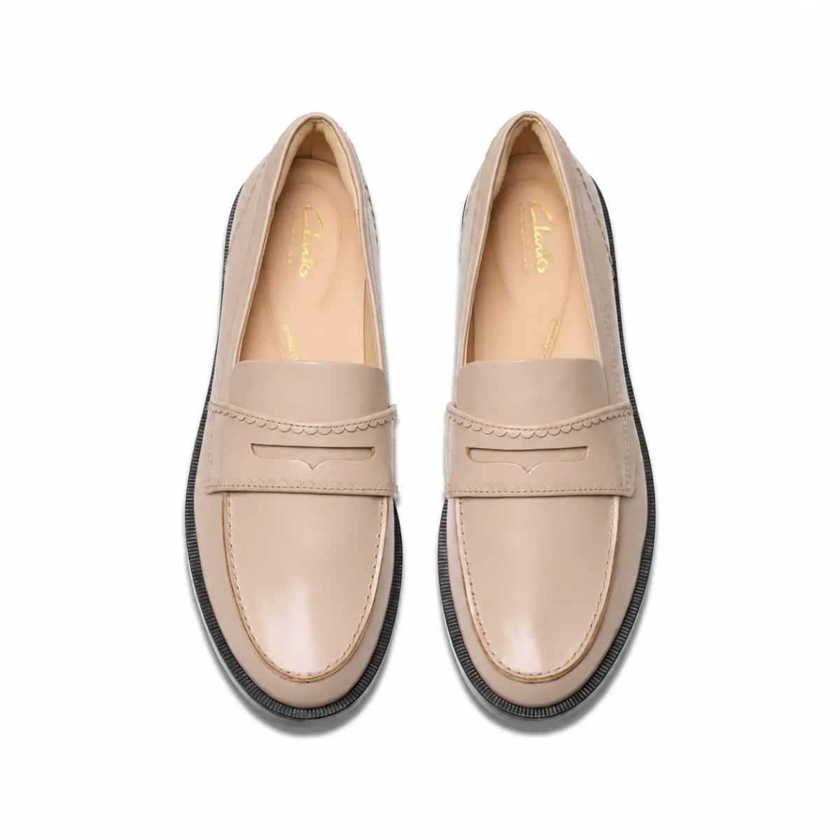 Clarks Straven Edge Sand Leather Women - BEI