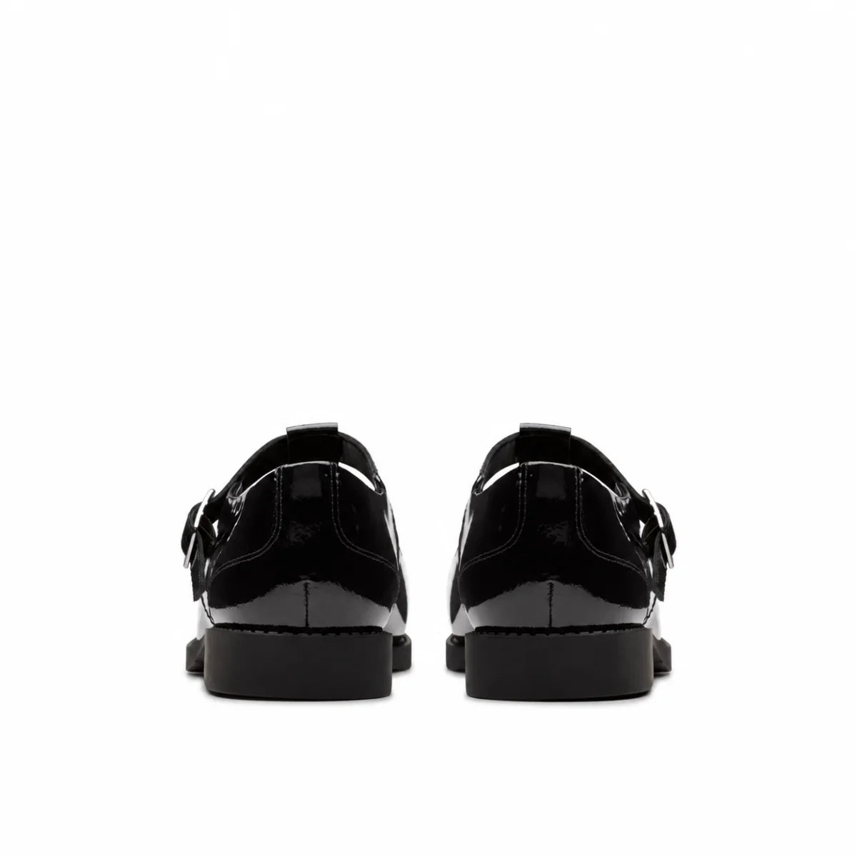 Clarks Tapa Hope Youth Black Patent Women - BLK