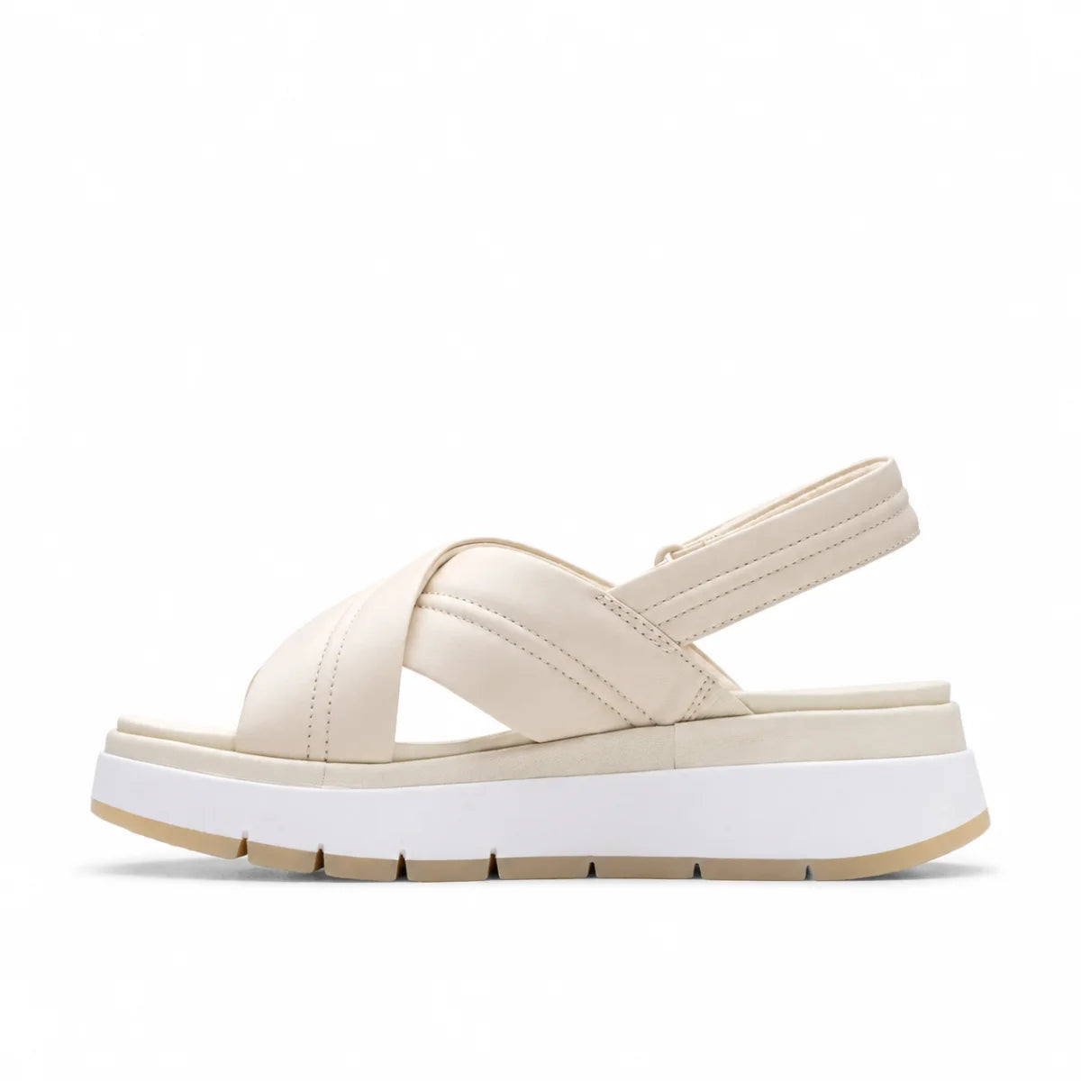 Clarks Tuscan Cross Cream Leather - SOF