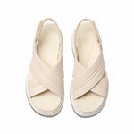 Clarks Tuscan Cross Cream Leather - SOF