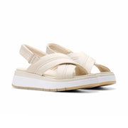 Clarks Tuscan Cross Cream Leather - SOF - Soft white / 35