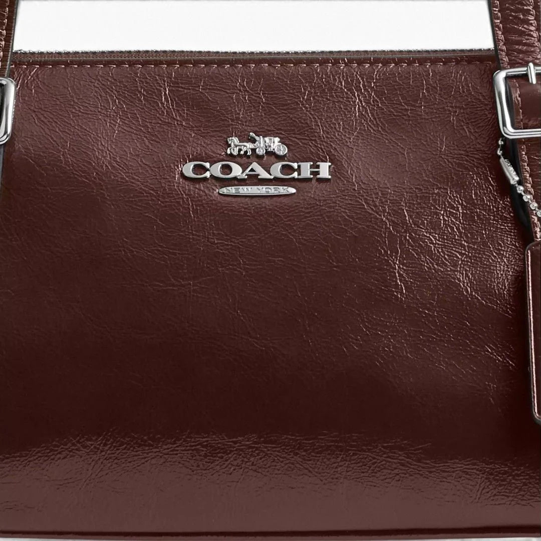COACH Asher Shoulder Bag - BRN - Dark Brown
