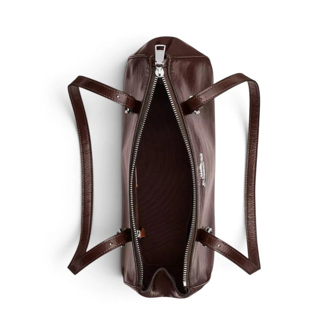 COACH Asher Shoulder Bag - BRN - Dark Brown