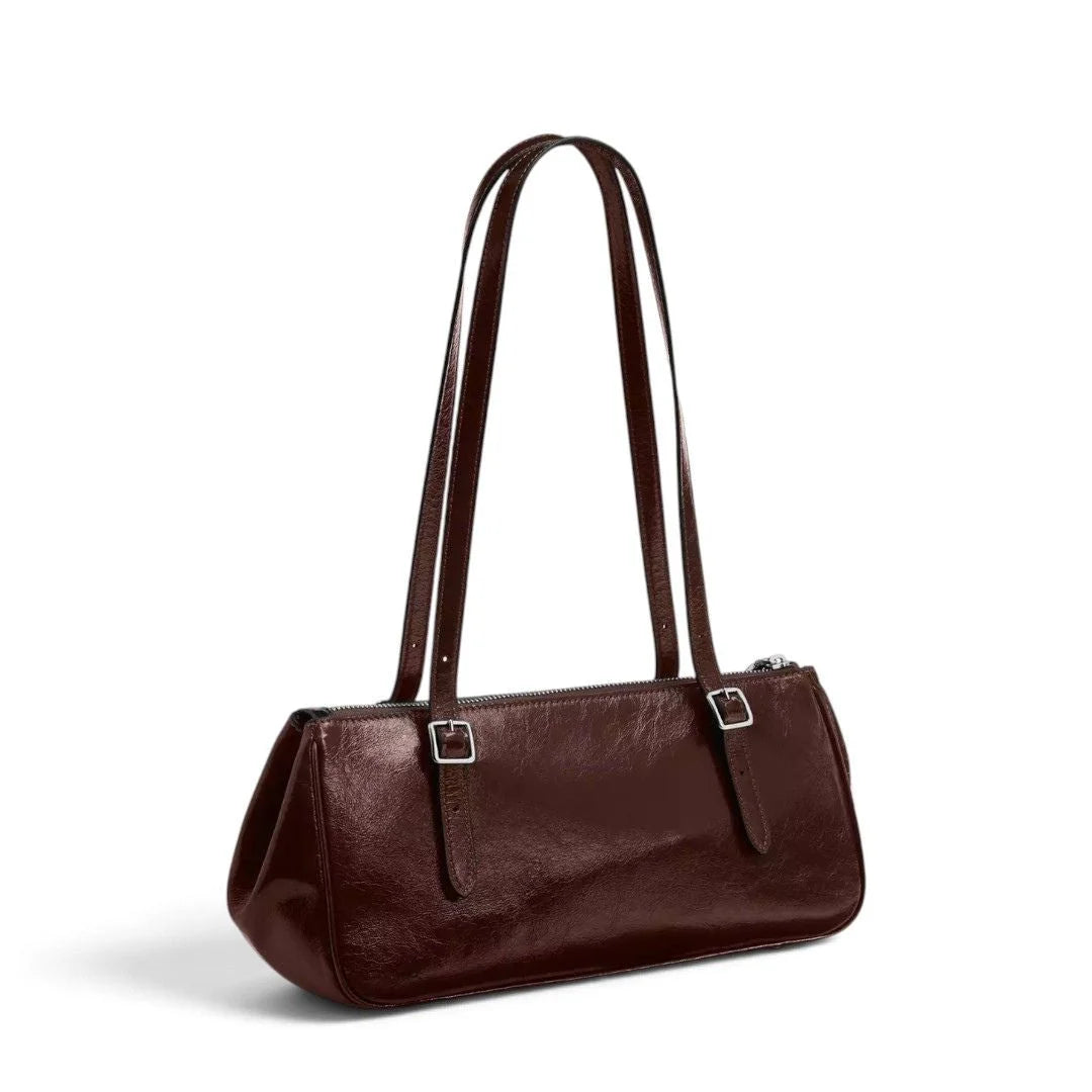 COACH Asher Shoulder Bag - BRN - Dark Brown
