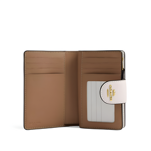 Coach Medium Corner Zip Wallet with Creature Print – Style CR936 - Multi