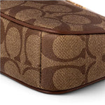 COACH Nolita 19 In Blocked Signature Canvas - BEG - Beige
