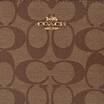 COACH Nolita 19 In Blocked Signature Canvas - BEG - Beige