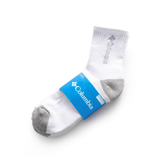 Columbia Flat Knit Quarter 3 pairs socks